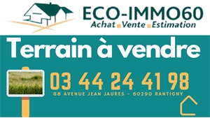 terrain à la vente -   60290  LAIGNEVILLE, surface 300 m2 vente terrain - APR706864
